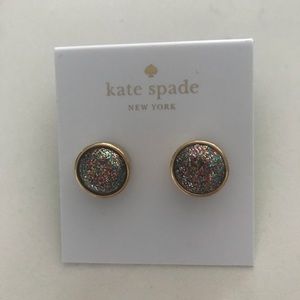 Kate Spade glitter earrings